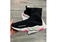 Balenciaga Triple S Mens Blue Orange Black Speed PicClick